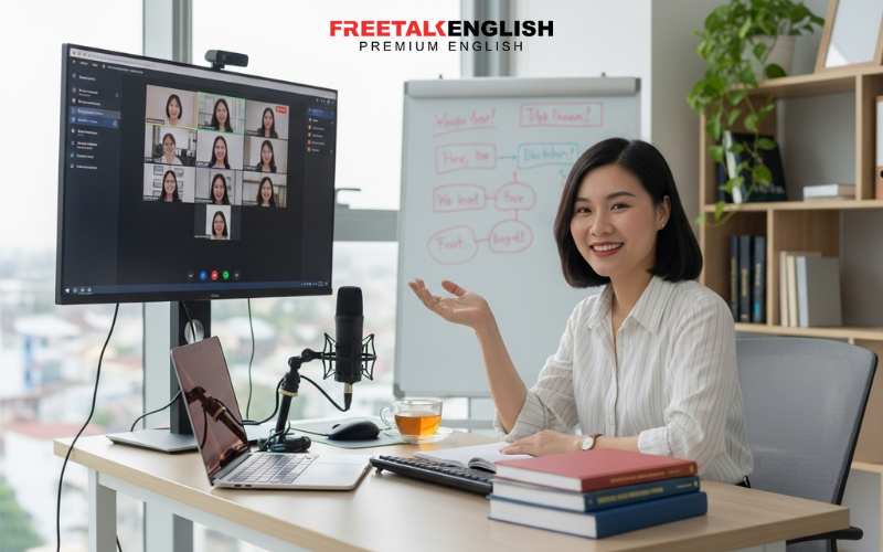 Khóa học tiếng Anh cho học sinh lớp 6 tại FreeTalk English 