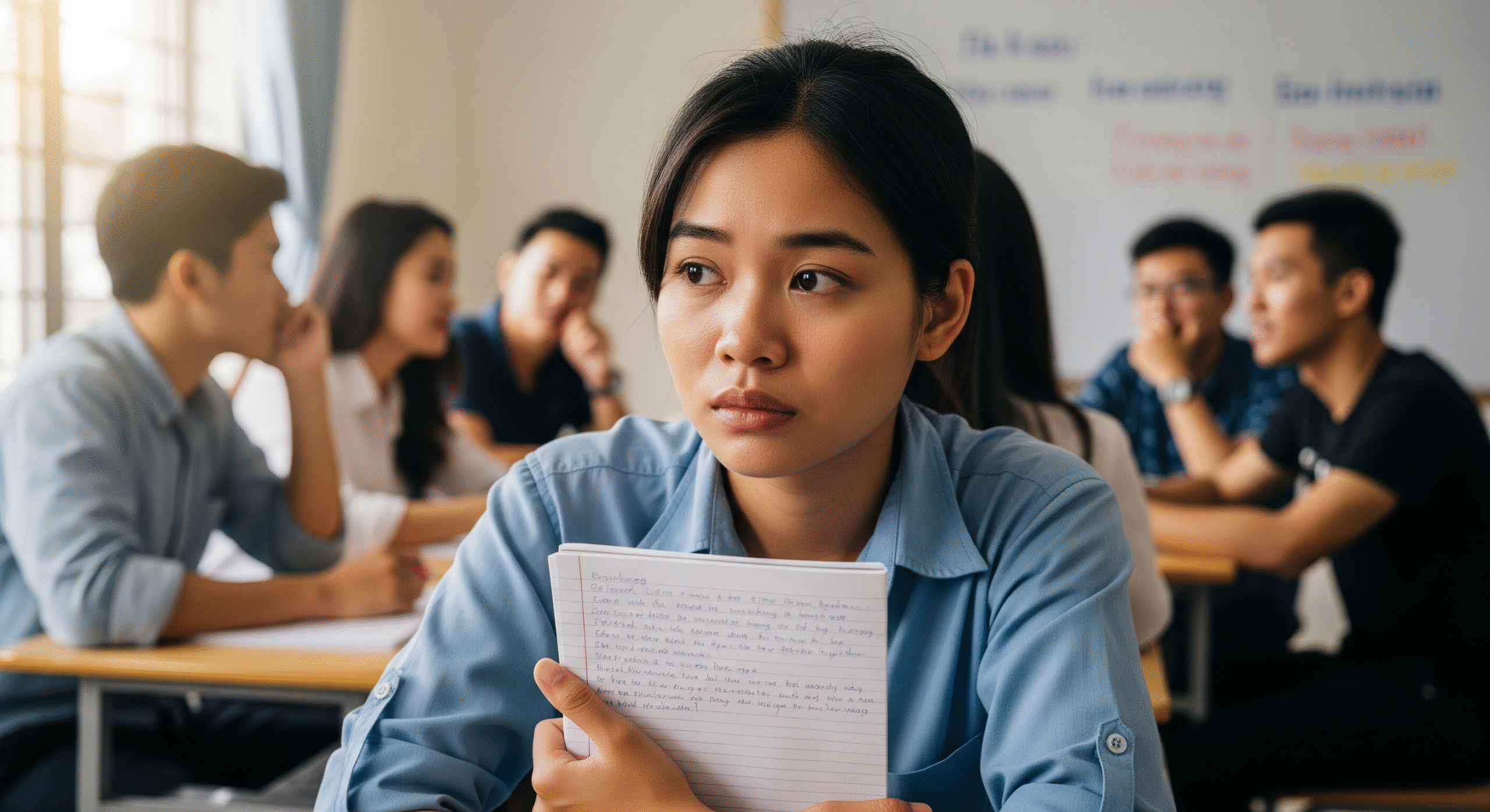 nỗi sợ nói tiếng anh
