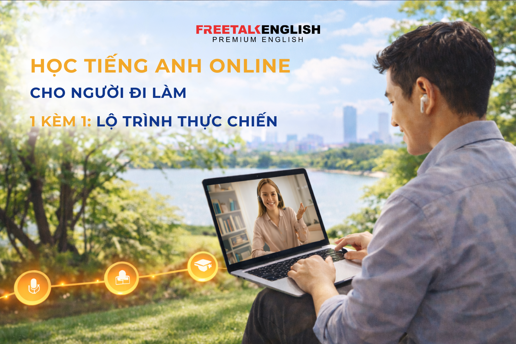 Học tiếng Anh online cho người đi làm Hà Nội