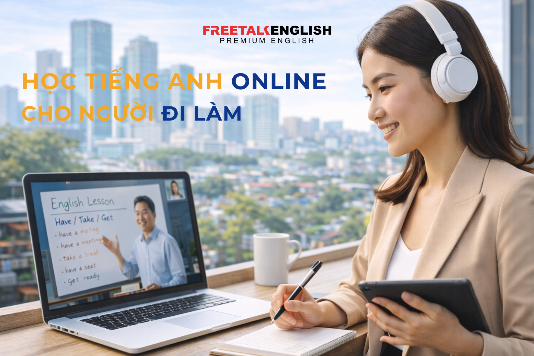 Tiếng anh online 1-1 cho người đi làm