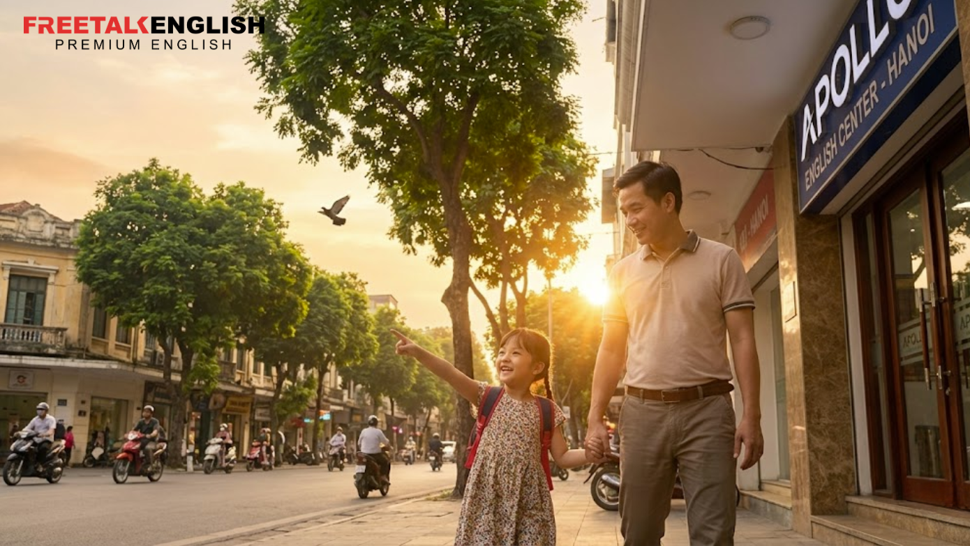 Tiếng Anh Trẻ Em Hà Nội: Con Mất Gốc Tiếng Anh? Lộ Trình 60 Ngày Từ A0 Lên A1