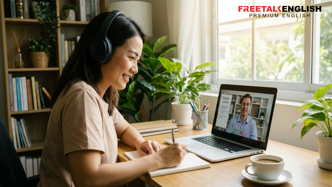 HỌC TIẾNG ANH ONLINE CHO NGƯỜI ĐI LÀM