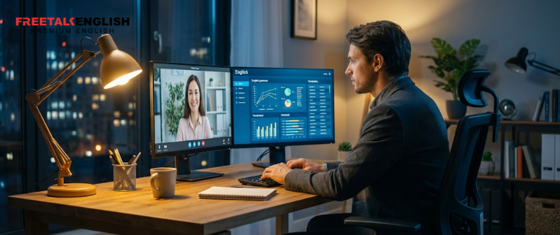 HỌC TIẾNG ANH ONLINE CHO NGƯỜI ĐI LÀM