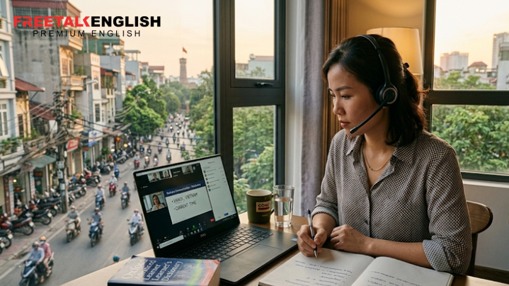 Tiếng Anh Cho Người Đi Làm: Giao Tiếp Trong Họp Theo Kiểu “Nói Ngắn – Chốt Rõ – Không Bị Cắt Lời”